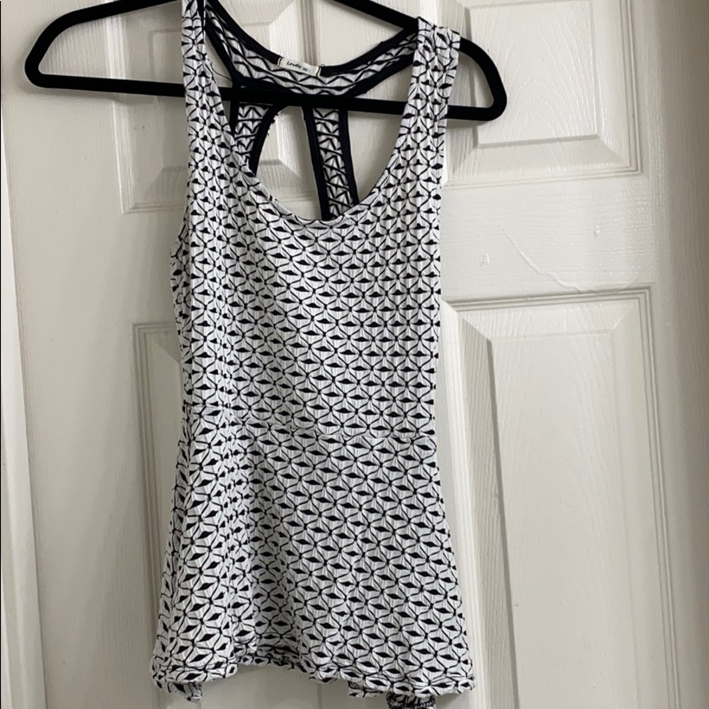 Peplum Tank Top